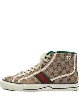 Gucci Pre-Owned: Бежевые кроссовки 