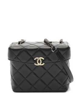 CHANEL Pre-Owned: Чёрная сумка 