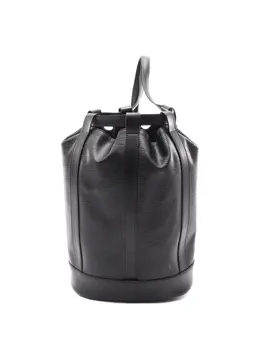 Louis Vuitton Pre-Owned: Чёрная сумка 