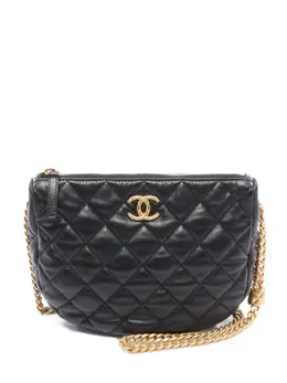 CHANEL Pre-Owned: Чёрная сумка 