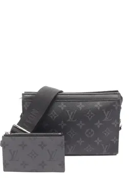 Louis Vuitton Pre-Owned: Чёрная сумка 