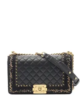 CHANEL Pre-Owned: Чёрная сумка 