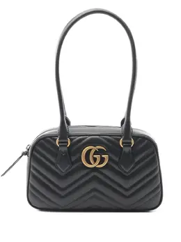 Gucci Pre-Owned: Чёрная сумка-шоппер 
