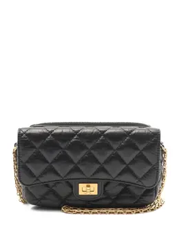 CHANEL Pre-Owned: Чёрная сумка 