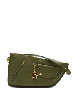 Burberry: Зелёная сумка 