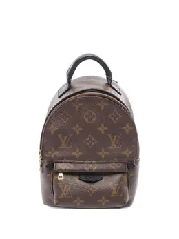 Louis Vuitton Pre-Owned: Коричневый рюкзак 