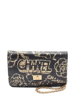 CHANEL Pre-Owned: Чёрная сумка 