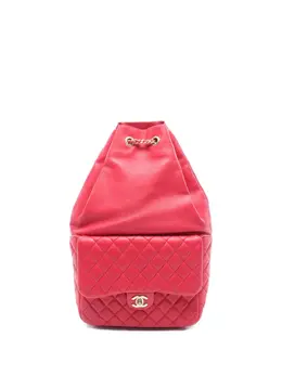 CHANEL Pre-Owned: Красный рюкзак 