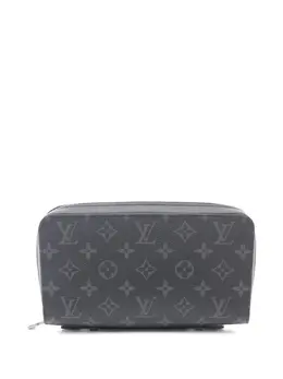 Louis Vuitton Pre-Owned: Чёрный кошелёк 