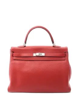 Hermès Pre-Owned: Красная сумка-шоппер 