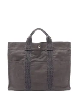 Hermès Pre-Owned: Тёмная сумка-шоппер 