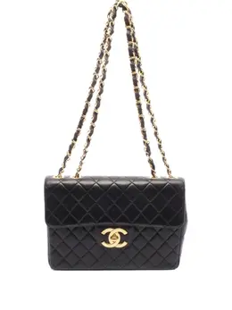 CHANEL Pre-Owned: Чёрная сумка 