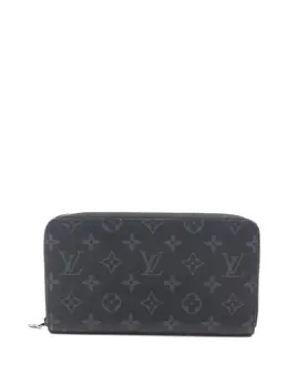 Louis Vuitton Pre-Owned: Чёрный кошелёк 