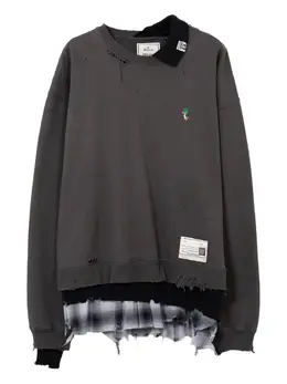 Maison MIHARA YASUHIRO: Чёрный свитшот 