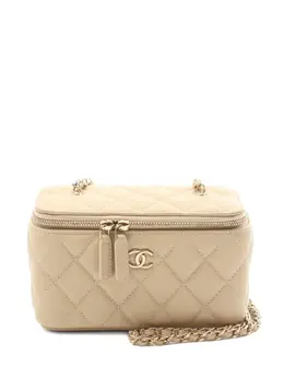 CHANEL Pre-Owned: Бежевая сумка 