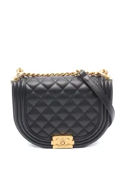 CHANEL Pre-Owned: Чёрная сумка 