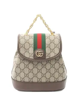 Gucci Pre-Owned: Бежевый рюкзак 