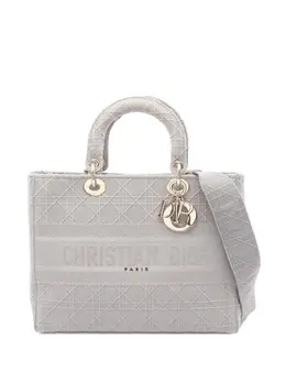 Christian Dior Pre-Owned: Серая сумка 