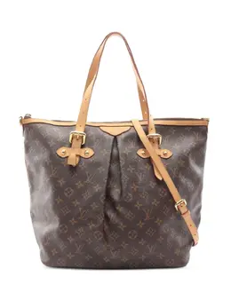 Louis Vuitton Pre-Owned: Коричневая сумка 