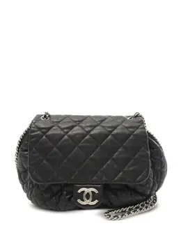CHANEL Pre-Owned: Чёрная сумка 