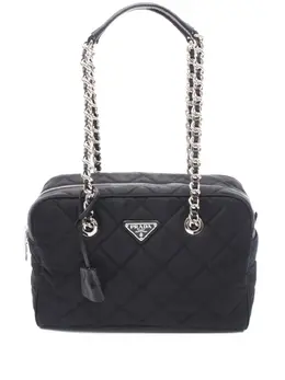 Prada Pre-Owned: Чёрная сумка 