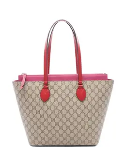Gucci Pre-Owned: Бежевая сумка-шоппер 