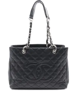 CHANEL Pre-Owned: Чёрная сумка 