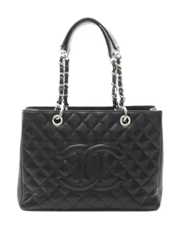 CHANEL Pre-Owned: Чёрная сумка 