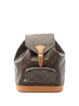 Louis Vuitton Pre-Owned: Коричневый рюкзак 