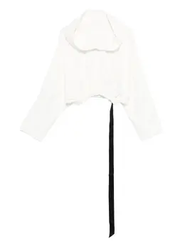 Rick Owens DRKSHDW: Белая толстовка 