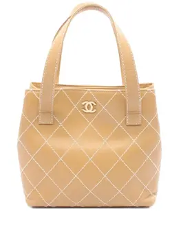 CHANEL Pre-Owned: Коричневая сумка 