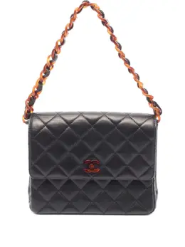 CHANEL Pre-Owned: Чёрная сумка 