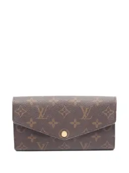 Louis Vuitton Pre-Owned: Коричневый кошелёк 