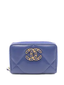 CHANEL Pre-Owned: Голубой кошелёк 
