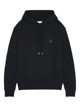 Maison Kitsuné: Чёрная толстовка 