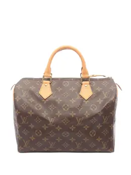 Louis Vuitton Pre-Owned: Коричневая сумка 