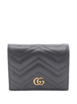 Gucci Pre-Owned: Чёрный кошелёк 