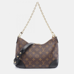 Louis Vuitton: Коричневая сумка 