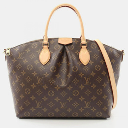 Louis Vuitton: Коричневая сумка 