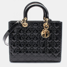 Dior: Чёрная сумка 
