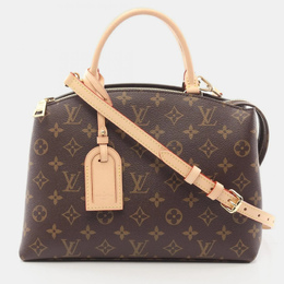 Louis Vuitton: Коричневая сумка 
