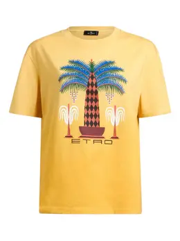 ETRO: Футболка с принтом 