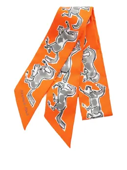 Hermès Pre-Owned: Шарф с принтом 
