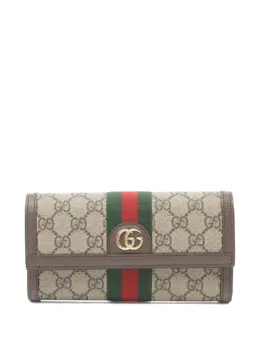 Gucci Pre-Owned: Бежевый кошелёк 