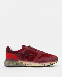 Premiata: Красные кроссовки 