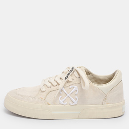 Off-White: Бежевые кроссовки 