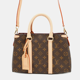 Louis Vuitton: Коричневая сумка 