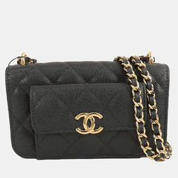 Chanel: Чёрный клатч 