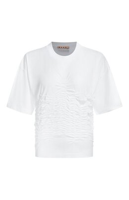 Marni: Хлопковая футболка 