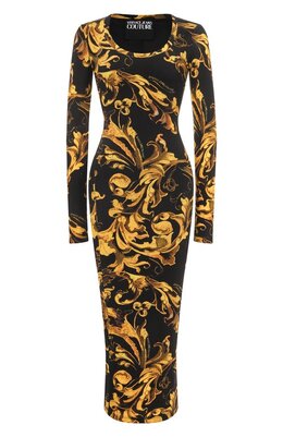 Versace Jeans Couture: Платье из вискозы 